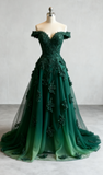Pretty Ball Gown Off The Shoulder Burgundy Tulle Long Quinceanera Dress Formal Flowers Vestido De 15 Anos Sweet 16 Dress HZ1121
