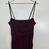 Classy Mermaid Spaghetti Straps Burgundy Long Prom Dresses Formal Gown Summer Wedding Guest Dress Wedding Outfits For Guest HZ1121