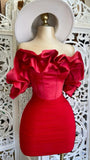 Pretty Sheath Off The Shoulder Short Red Sequin Formal 8th Grade Homecoming Dress Summer Middle School Hoco Dresses Birthday Outfits HZ1121