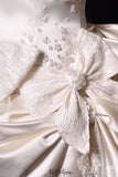 Simple Wedding Dress Sheath Strapless Summer Short Wedding Dresses Bride Dress Bridal Gowns With Bow HZ1121