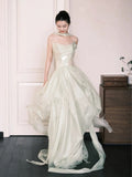 Sexy A line Strapless Light Mint Green Chiffon Sleeveless Prom Dresses Party Dress Summer Birthday Outfits Birthday Dresses HZ1121