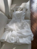 Pretty Sheath Straps White Summer 16th Birthday Dresses For Teens Hoco Dress Mini 18th Birthday Outfit Cocktail Dresses For Women HZ1121
