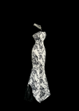 Vintage Mermaid Strapless 1950s Retro Classy Satin Long Prom Dresses Party Dress 21st Birthday Outfits Graduation Dresses HZ1121