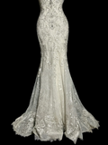 Vintage Bridal Dress Mermaid Spaghetti Straps Lace Long Wedding Dress Retro Wedding Dresses Modest Wedding Gowns HZ1121