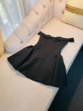 Trendy A line Off The Shoulder Satin Red Formal Short 8th Grade Homecoming Dress Summer Middle School Hoco Dresses Birthday Outfits HZ1121