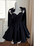 Sexy A Line Spaghetti Straps Sleeveless Formal Short 8th Grade Homecoming Dress Summer Middle School Hoco Dresses Birthday Outfits HZ1121