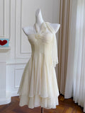 Pretty A line Halter Chiffon Short 8th Grade Homecoming Dress Summer Middle School Hoco Dresses Cocktail Dress Birthday Outfits HZ1121