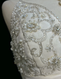 Unique Bridal Gown A Line Spaghetti Straps Long White 70s Wedding Dresses Vintage Bridal Gowns HZ1121