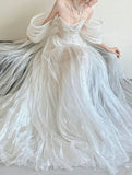 Princess Bridal Dress Sheath Off The Shoulder Satin Wedding Dress With Short Sleeves Wedding Dresses Modest Wedding Gowns HZ1121