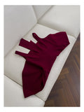 Pretty Ball Gown Square Neck Burgundy Satin Grad Dress Inspo Short Mini Formal 8th Grade Homecoming Dresses High School Hoco Court Dress Graduation Dress Cocktail Birthday Outfits HZ1121