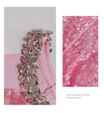 Unique Sheath Scoop Pink Sequin Short Mini Formal 8th Grade Homecoming Dresses Middle School Short Cocktail Dress Hoco Outfits HZ1121